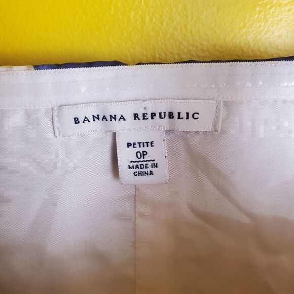 Banana Republic Silk Mini Dress Size 0P - Picture 10 of 12